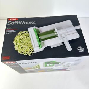 OXO Softworks Tabletop Spiralizer with 3 Blades New in Box